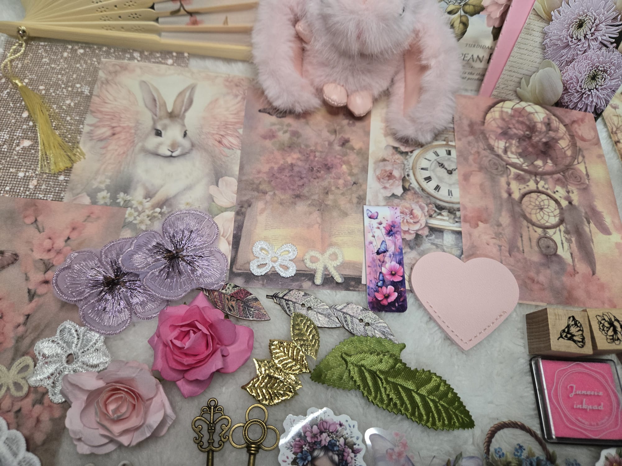 🌸 Blushing Pages Bookish & Junk Journal Bundle
