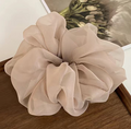 Luxe Oversized Organza Scrunchies – Lightweight & Elegant Hair Ties