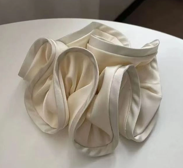 Premium Satin Silk Scrunchies – Oversized Hair Tie (Multiple Colors)