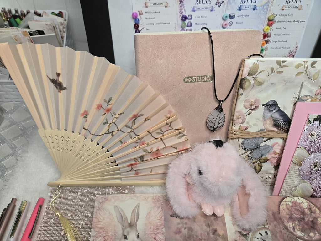 🌸 Blushing Pages Bookish & Junk Journal Bundle