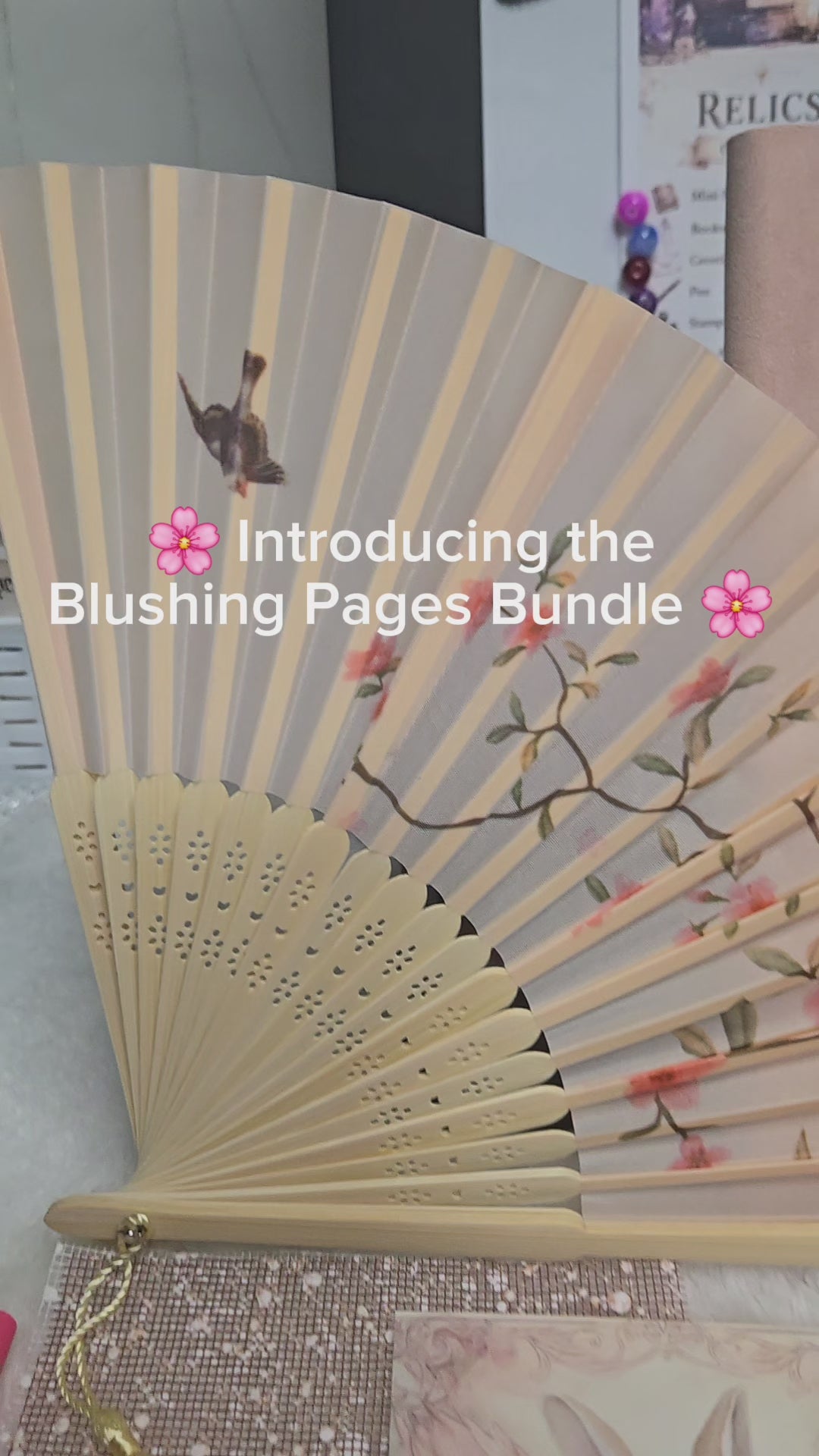🌸 Blushing Pages Bookish & Junk Journal Bundle
