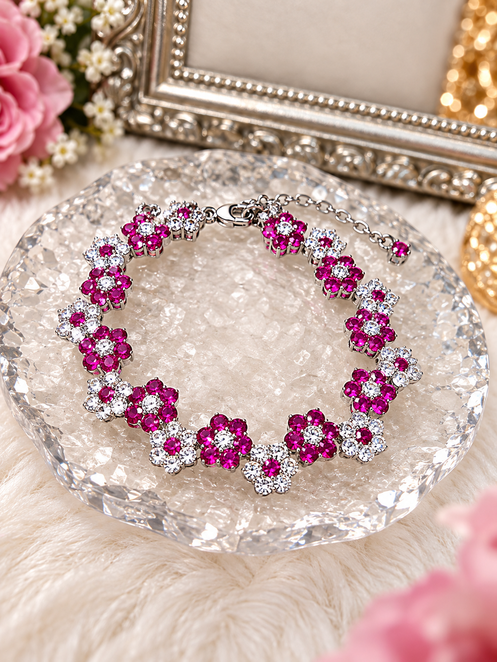 🌸 Pink Blossom Sterling Silver Jewelry Collection - From $29.95