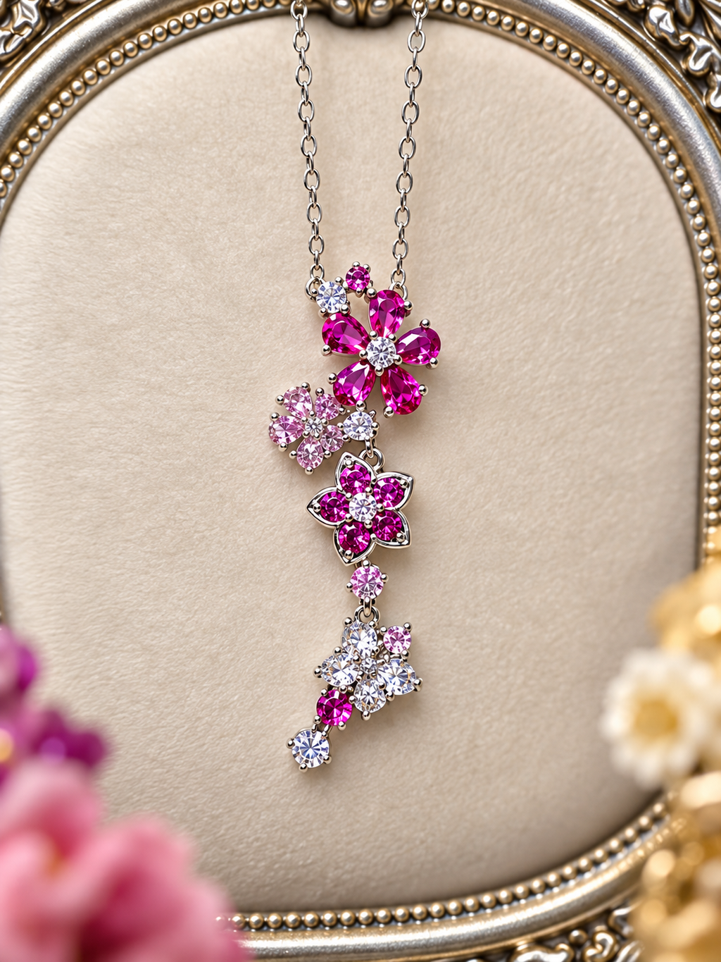 🌸 Pink Blossom Sterling Silver Jewelry Collection - From $29.95